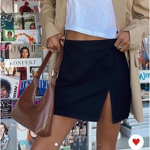 Princess Polly Lola Mini skirt 00/XXS black